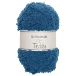 Go Handmade Teddy 17348 Petrol blå