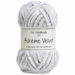 Go Handmade Bohéme Velvet Dobbelt 17621 Lys grå