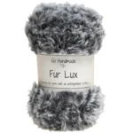 Go Handmade Fur Lux 17667 Grå toner