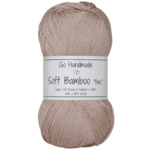 Go Handmade Soft Bamboo "Fine"  17429 Pastelbrun