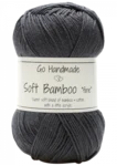Go Handmade Soft Bamboo "Fine" 17330 Mørkegrå