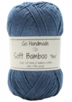 Go Handmade Soft Bamboo "Fine" 17331 Petroleumsblå