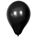 Balloner, 23 cm, 10 stk Sort