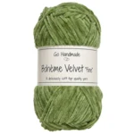 Go Handmade Bohème Velvet Fine 17616 Periodot grøn