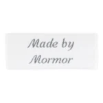 HobbyArts Labels, Hvid, 5 stk Made by mormor