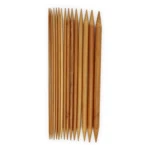 HobbyArts Strømpepindesæt Mørk bambus 20    cm