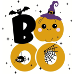 Servietter, Halloween, 33x33 cm, 20 stk. Boo