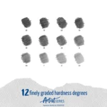 STAEDTLER Mars Lumograph Blyanter, 12 stk – Degree