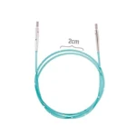KnitPro SmartStix Wire, Flere Farver (40 - 150 cm) 56 cm til at lave 80 cm Grøn