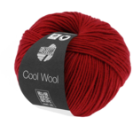 Lana Grossa Cool Wool 514 Mørk rød