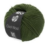 Lana Grossa Cool Wool 2042 Mørk oliven