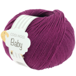 Lana Grossa Cool Wool Baby 296 Rødviolet