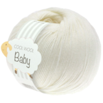 Lana Grossa Cool Wool Baby 213 Råhvid