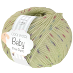 Lana Grossa Cool Wool Baby 372 Hvidgrøn/Lyseblå/Orkidé/Violet