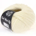 Cool Wool Big 601 Rå hvid