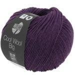 Cool Wool Big 1604 Mørkelilla meleret