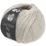 Lana Grossa Cool Wool Big 1691 Grége meleret