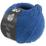 Lana Grossa Cool Wool Big 1703 Blå meleret
