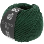 Cool Wool Big 1625 Mørkegrøn meleret