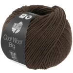 Lana Grossa Cool Wool Big 1709 Gråbrun meleret