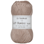 Go Handmade Soft Bamboo "Double" 17779 Pastelbrun