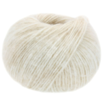 Lana Grossa Natural Alpaca Pelo 05 Råhvid/sartbeige