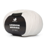 Mayflower London Merino Fine 001 Hvid