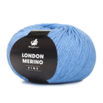 Mayflower London Merino Fine 033 Melange Himmelblå