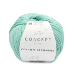 Katia Cotton Cashmere 87 Lysegrøn