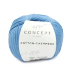 Katia Cotton Cashmere 88 Klar blå