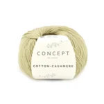 Katia Cotton Cashmere 92 Grøn te