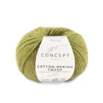 Katia Cotton-Merino Tweed 502 Grøn