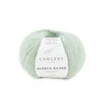 Katia Alpaca Silver 269 Hvidlig grøn-sølv