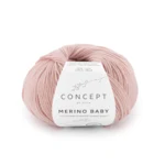 Katia Concept Merino Baby 163 Lyserød
