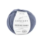 Katia Concept Merino Baby 067 Mørk grå