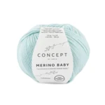 Katia Concept Merino Baby 073 Hvidlig grøn