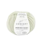 Katia Concept Merino Baby 155 Hvidlig grøn