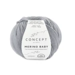 Katia Concept Merino Baby 070 Lys grå