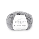 Katia Concept Merino Baby 161 Mellemgrå