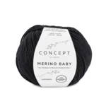 Katia Concept Merino Baby 002 Sort