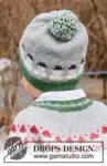 44-18 Snowman Time Hat by DROPS Design