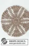 0-1580 Winter Branches Doily by DROPS Design