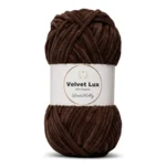 LindeHobby Velvet Lux 48 Chokoladebrun