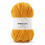 LindeHobby Velvet Lux 46 Sennepsgul