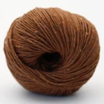 Erika Knight Gossypium Cotton Tweed 33 Valnøddebrun