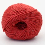 Erika Knight Gossypium Cotton Tweed 30 Ægte rød