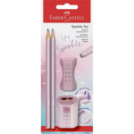 Faber-Castell, Sparkle blyantsæt, assorterede farver Rose metallic