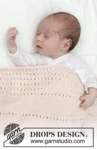 46-12 Dream Sand Blanket by DROPS Design