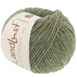 Lana Grossa Landlust Soft Tweed 90 35 Salviegrøn meleret