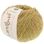 Lana Grossa Landlust Soft Tweed 90 34 Grønbeige meleret